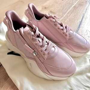 NWT!! FENDI Flow blush pink sneakers. Size 6. NEVER WORN. WITH DUST BAG.